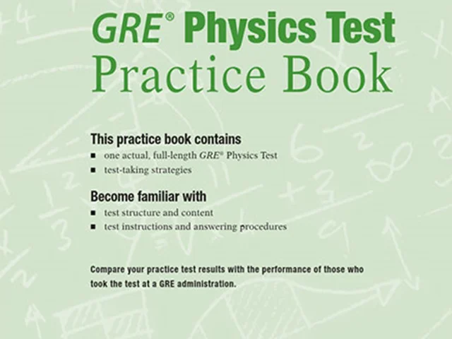 کتاب Practice Book GRE Physics Test