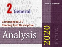 Cambridge IELTS Reading Test Descriptive Analysis 2 General