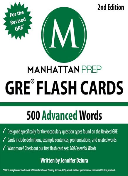 کتاب Manhattan Prep 500 Advanced Words
