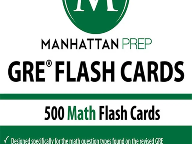 کتاب Manhattan Prep GRE Flash Cards 500 Math