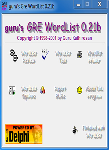 Gurus Vocabulary Memorizer