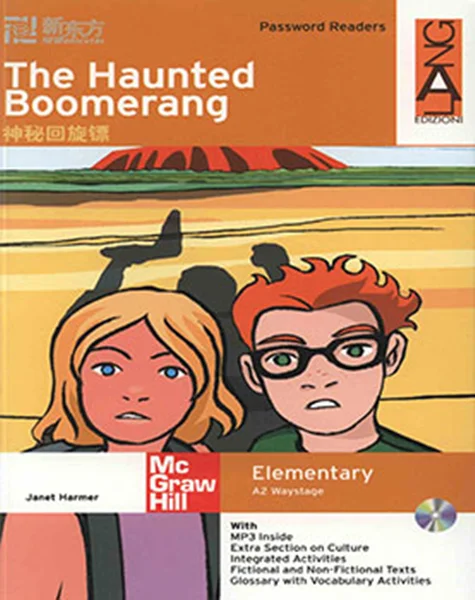 کتاب Janet Harmer The Haunted Boomerang - A2