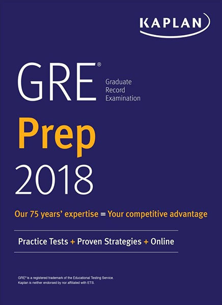کتاب Kaplan GRE Prep 2018 Practice Test