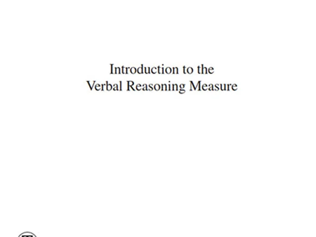کتاب GRE Intro to the Verbal Reasoning Measure 2009