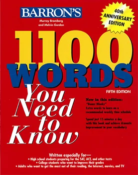 کتاب Barrons 1100 Word You Need to Know