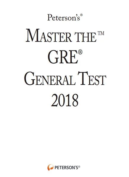 کتاب Master The GRE General Test 2018