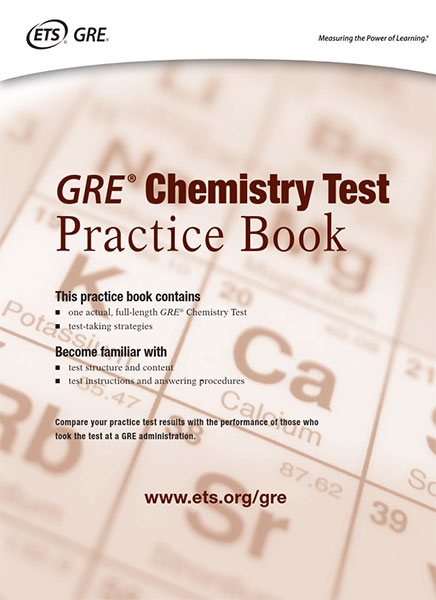 کتاب Practice Book GRE Chemistry Test
