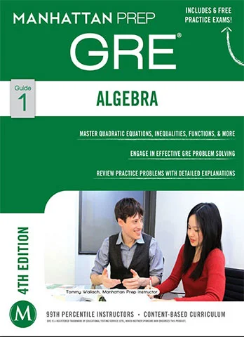 کتاب Manhattan Prep GRE Algebra 4th Edition