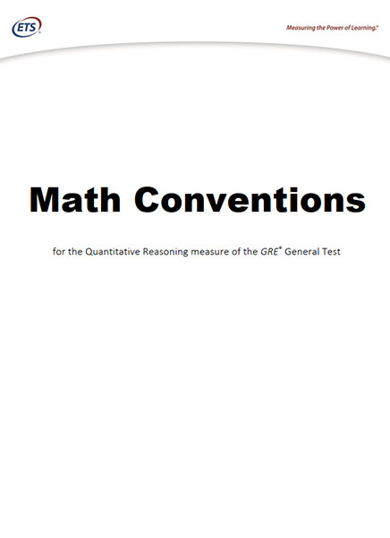 کتاب GRE Math Conventions 2017