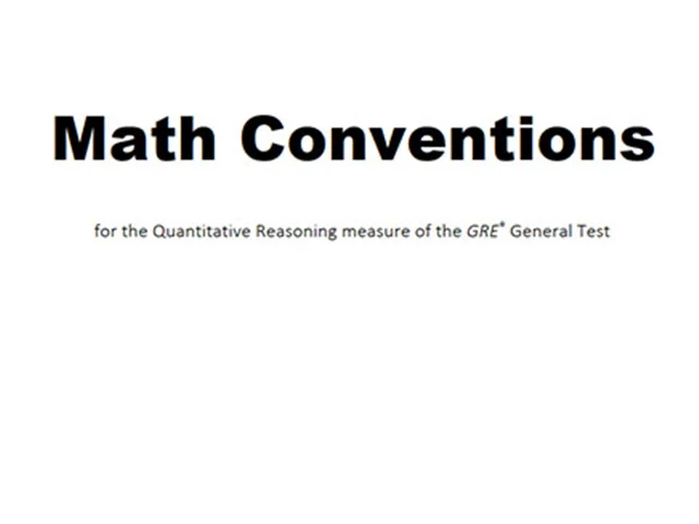 کتاب GRE Math Conventions 2017