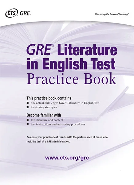 کتاب Practice Book GRE Literature In English Test