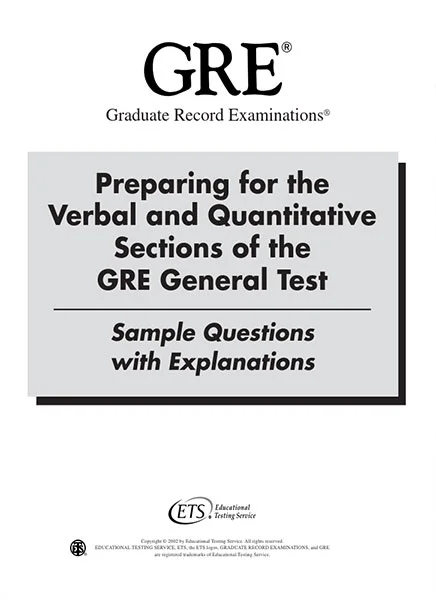 کتاب Verbal and Quantitative GRE General Test