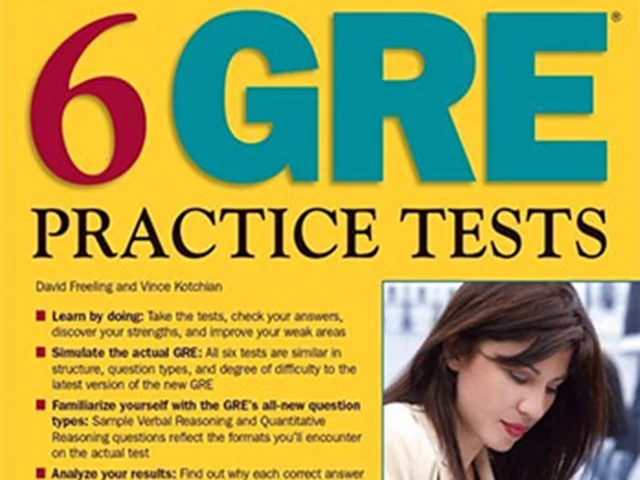 کتاب Barrons 6 GRE Practice Tests