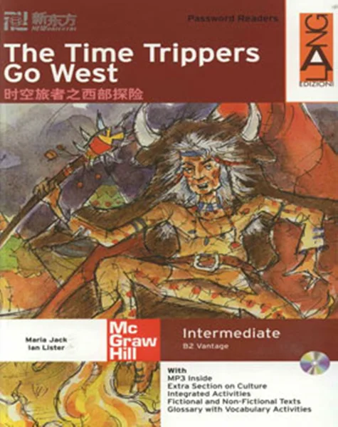 کتاب The Time Trippers Go West - B2